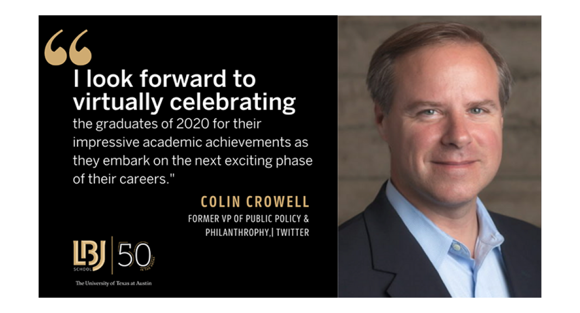Colin Crowell, former VP of global public policy and philanthropy at