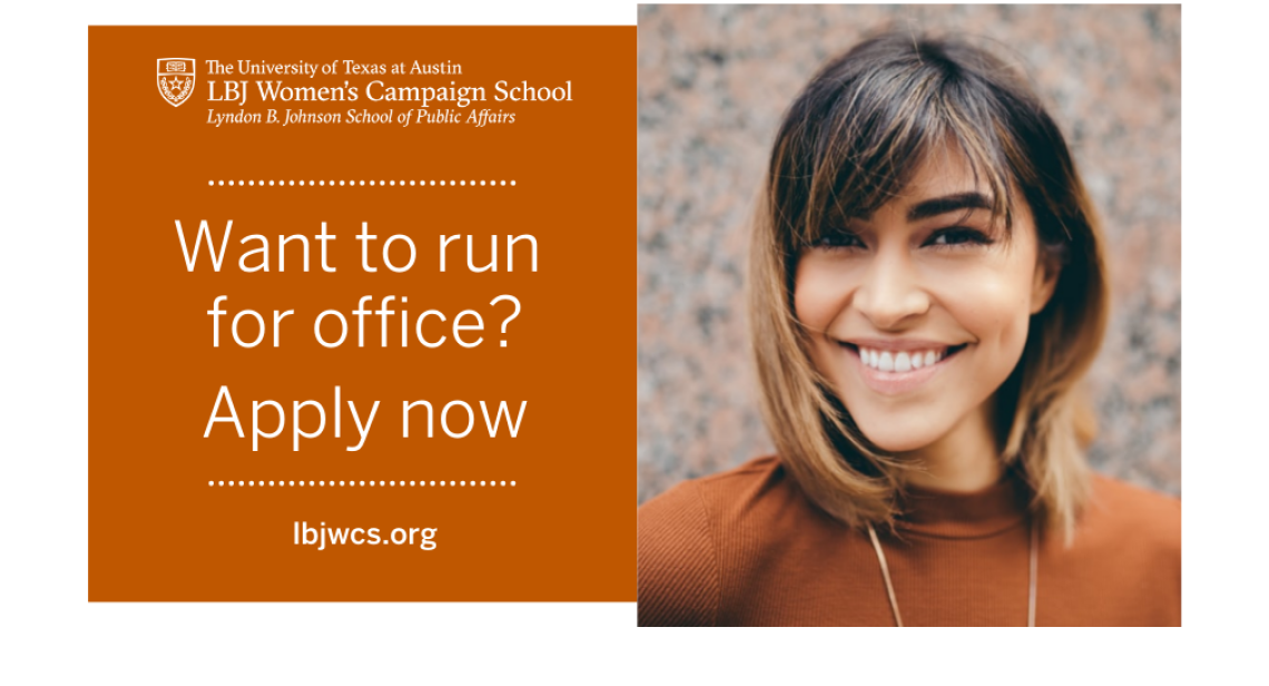 Deadline to apply for LBJ Women's Campaign School extended to Jan. 23