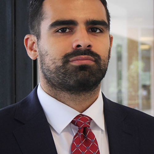 Headshot: 2020 LBJ DC Fellow Sahand Yazdanyar